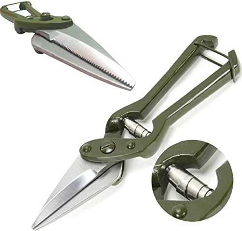Goat Hoof Trimmer Foot Rot Trimming Shears Goats Nail Trimmers for Sheep Alpaca Lamb Hooves Daily Trimming Multi Use Garden Scissors Pruning Shears Cutter Clipper Tool