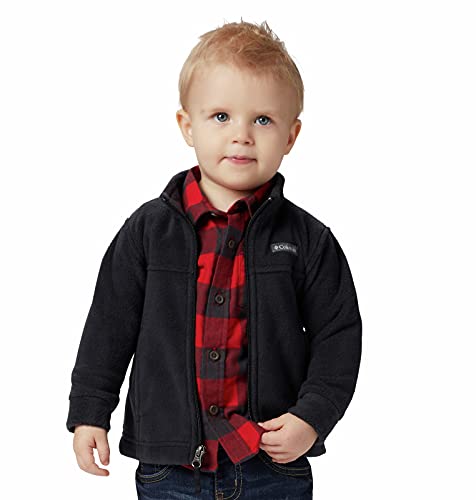 Columbia Youth Steens Mountain II Fleece Jacket - color: Black, size: 3-6 Months