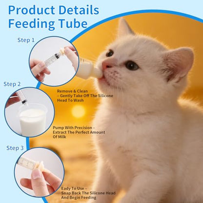 Animal Birth Kit: Clamps, Hemostat, Feeding Tube & Collars for Puppies | Complete kit for puppies, kittens, lambs. Includes 15 clamps, scissors, bulb syringe. Trusted for farm & home use.