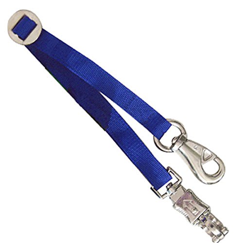 Intrepid International Trailer Tie for Horse Hauling - color: Blue
