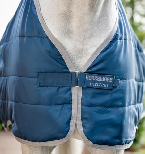 Horseware Ionic® Therapy Liner - Imperial Blue/Silver & Navy, 81 inches - size: 81 inches