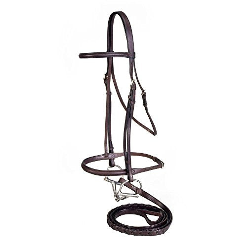 Tough 1 Bridle Leather Raised Traditional Draft 20-8555 - color: Brown