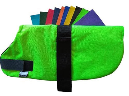 Insulated Kid Coats for Newborn Goats 12"- Neon Green