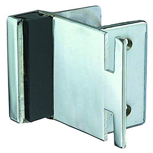 Harris Hardware TP5340 Inswing Strike & Keeper Die Cast Zamac Bracket, Chrome Plated