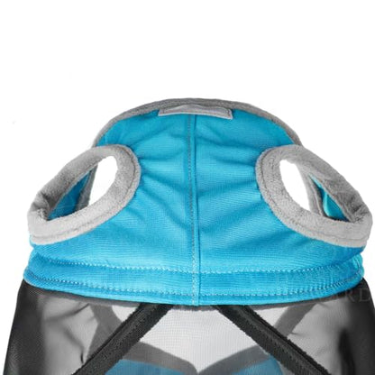 Harrison Howard CareMaster Pro Luminous Fly Mask Large Eye Space Standard Voodoo Blue Extra Full Size - color: Voodoo Blue, size: Extra Full (X-Large)