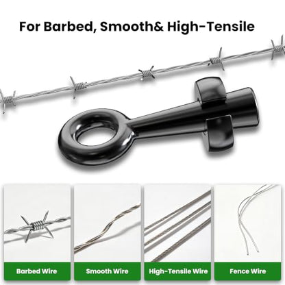 Barbed Wire Pullers 2PCS, Fence Stretcher and Tightening Tool - size: Wire Pullers