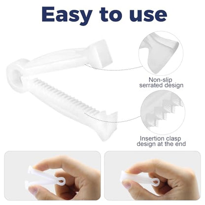 Pet Birth Care Kit for Kittens & Puppies, Pet Newborn Pet Supplies Newborn Animal Grooming & Cleaning Set with Cord Ties, Nasal Cleaner, Clamping Tool, Care Scissors, for Cats, Dogs, and Small Animals