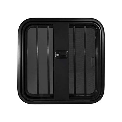 RecPro Horse Trailer Drop Down Feeder Windows | Radius Rounded Corner Design | Trim KIT NOT Included (2 Pack, 20" x 20")