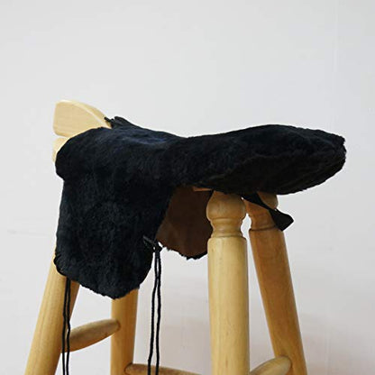 Golden Mall Genuine Merino Sheepskin Full Western Saddle Seat Save