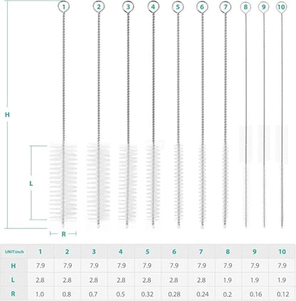 12in1 Reusable Animal Syringe + Drench Nozzle with Clean Brush, Adjustable Dosage Drench Livestock Syringe for Pet, Small Animal, Bird, Sheep ,Dog,Goat,Pig, Cat Feeding Supplies (L-50ML) - size: L-50ML