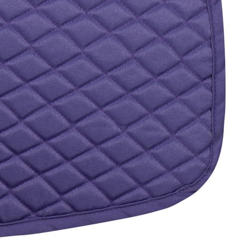 TuffRider Basic All Purpose Horse Riding Saddle Pad - color: Deep Wisteria