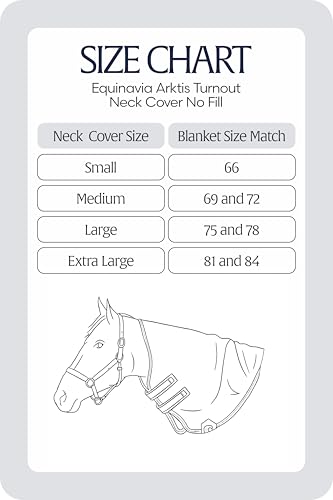 Equinavia Arktis Turnout Neck Cover No Fill | 1200 Denier - Deep Green - M - color: Deep Green, size: M