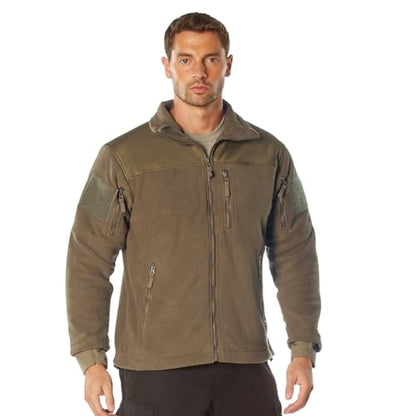 Rothco Spec Ops Tactical Fleece Jacket - color: Coyote Brown, size: Small