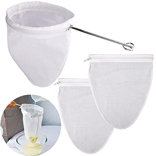 WMKGG Ultra Fine Mesh Strainer Bags, Reusable Filter Bags - size: Large Size