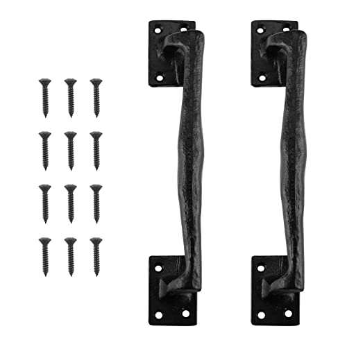 HOME MASTER HARDWARE 9-3/4" Rustic Gate Handle, 2 Pack Barn Door Handles