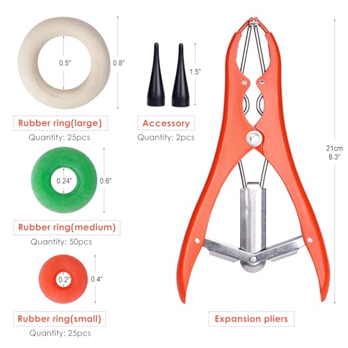 Goat Banding Kit Livestock Castration Bander Castration Tool