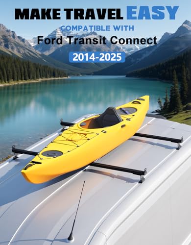 FengYu 500lbs Van Ladder Roof Rack for Ford Transit Connect 2014-2025 - size: Fit for Transit Connect 2014-2025