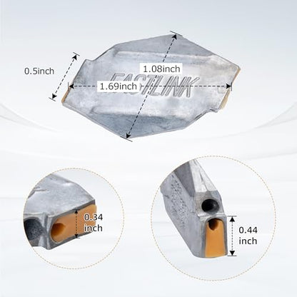 20pcs Wire Joiner for Electric Fence Wire, Wire Tensioner Works with 11-7 Gauge Wire, for Wire Dia 2.2-3.5mm, Fence Tools, Wire Tensioning Tool
