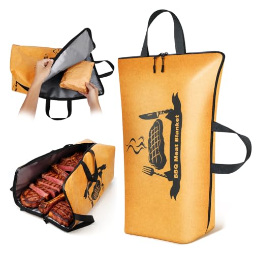 BBQ Blanket for Resting Meat, 21" Insulated Meat Resting Bag