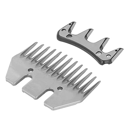 Wool Clippers Replacement Blade, Sheep Shears Blade High Carbon Steel Straight 13 Tooth Electric Wool Cutter Goat Clipper Scissor, nozzles