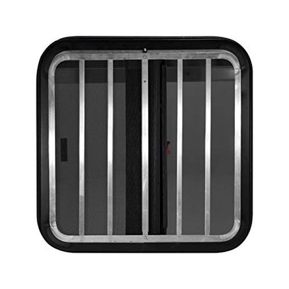 RecPro Horse Trailer Drop Down Feeder Windows | Radius Rounded Corner Design | Trim KIT NOT Included (30" x 20", 4 Pack)