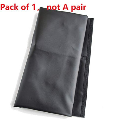 yeezo Hoof Soaking Boot Horse Soaker Hooves Treatment Bag with EVA Pad 1 Pair - color: Black-1 Pack