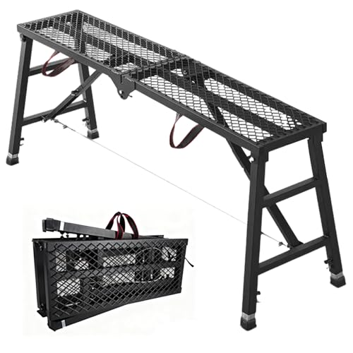 Adjustable & Foldable Scaffolding Working Platform for Home Projects