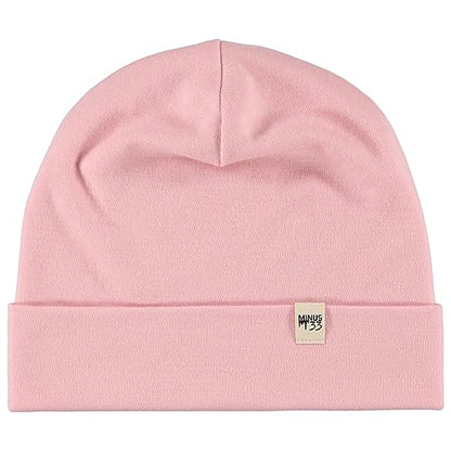 100% Merino Wool Cuff Beanie - Mens & Womens Warm Winter Hat - Watch Cap - Toque - Novelty Beanie - One Size Fits Most - color: Blush Pink