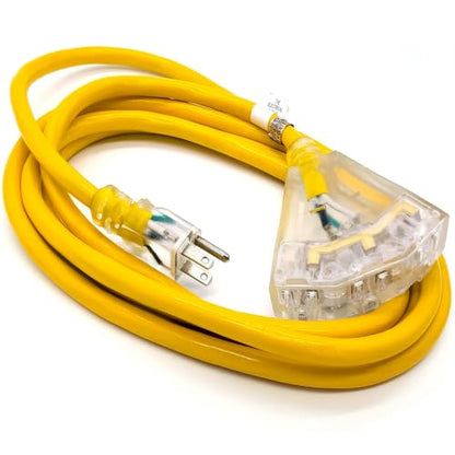 10 ft 10 Gauge Extension Cord - Outdoor Extension Cord - Watt's Wire - size: 10 Ft