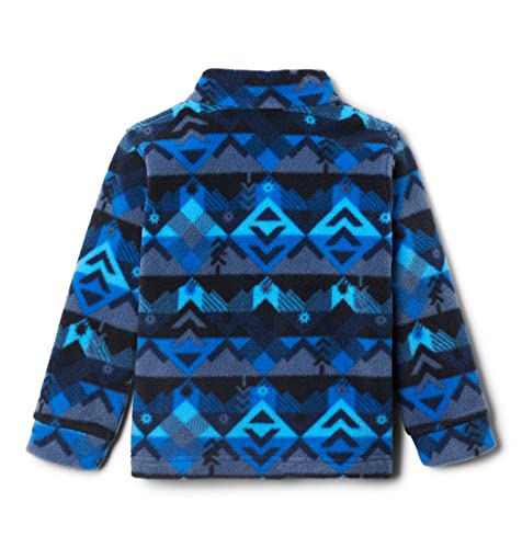 Columbia Kids Zing Iii Fleece - color: Collegiate Navy Checkpoint, size: Large