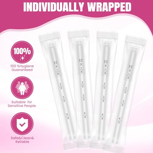 TENKAIWICK Vaginal Suppository Applicator 30Pk, Individually Wrapped, Soft Tip - style: 30 count (pack of 1)