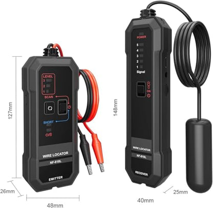 NOYAFA Underground Wire Locator, Underground Cable Locator for Pet Fence