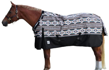 Southwest 1200 Denier Adjustable Neck Waterproof Turnout Sheet - size: 78