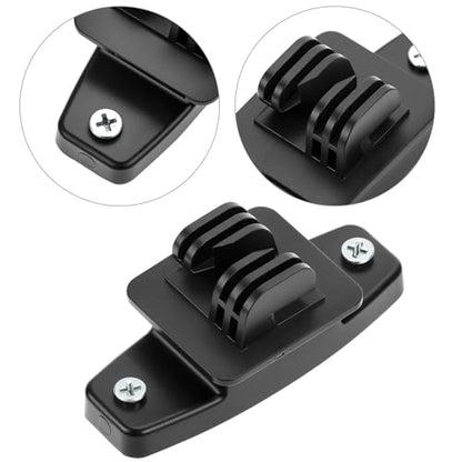 QWORK Electric Fence Insulators, 100 Pcs Wood Post Claw Insulators with Screws, Fencing Wire Polywire, Black Fence Nail on Insulator