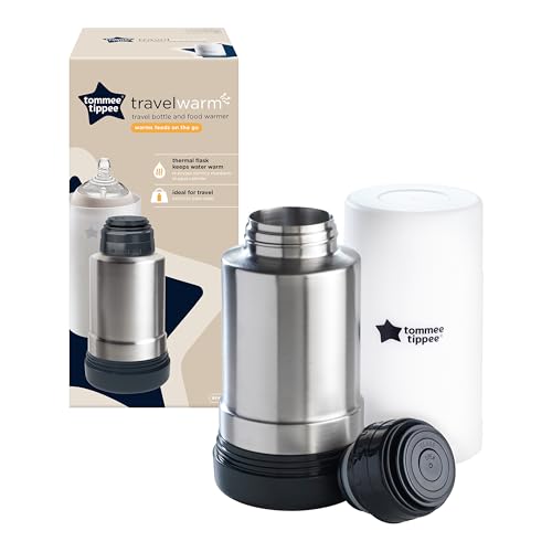 Tommee Tippee Travel Bottle & Food Warmer, Portable, Thermal Flask