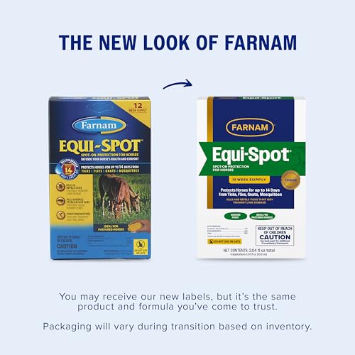 Farnam Equi-Spot, Weather Proof Targeted Spot On Protection, 12 Week Supply - size: 12 Week Supply