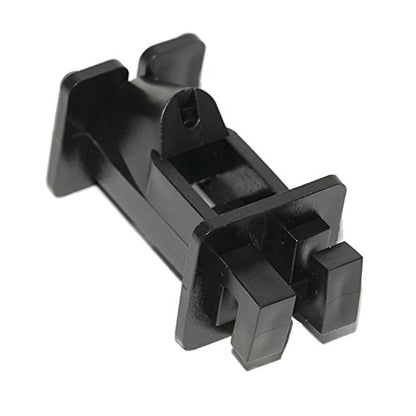 Zareba IWNB-Z Slant Nail Insulator, 250 Pack Black - size: 250 Pack