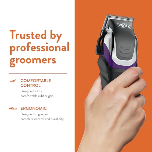 Wahl Pro Animal Stable Grip Equine Grooming Kit, Long Power Cord | Comprehensive Equine Grooming Kit, Trimming Face, Ears, and Fetlocks, Stable Grip Clipper, Easy-to-Adjust Cutting Lengths