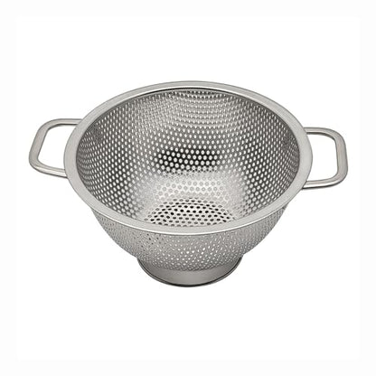 Fox Run Stainless Steel Colander, Small 1 Quart Pasta Strainer With Handles - size: 1 Quart
