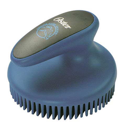 Oster Equine Care Series Curry Comb, Fine, Blue