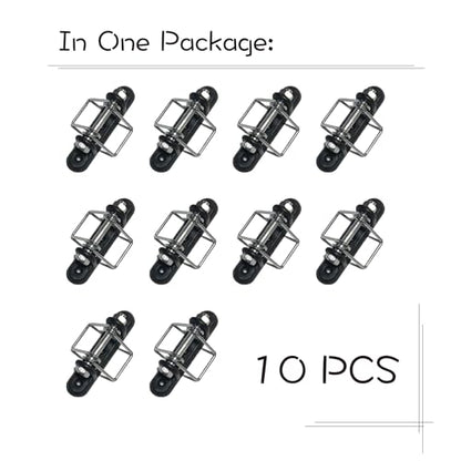 KuGuo Electric Fence Tape Connector, 10 Pack for Polytape Repair