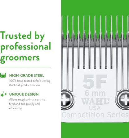 Wahl Professional Animal Competition Blade, 2372-100, 5F - size: 5F