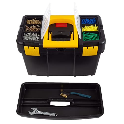 Stalwart Portable Tool Box with Wheels - style: 2-in-1