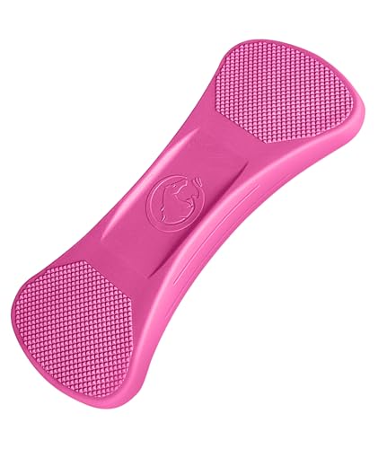Horse Grooming Shedding Tool - Blade-Free Horses Brush for Grooming Kit Supplies, Pink
