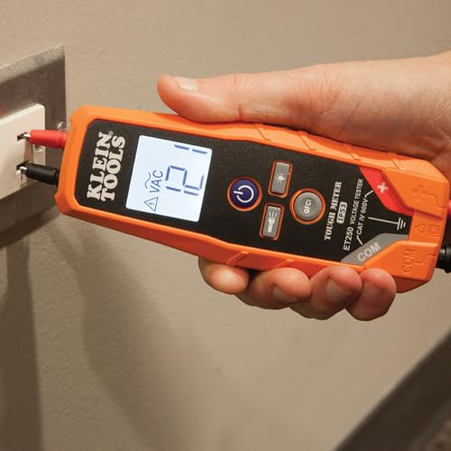 Klein Tools ET250 Voltage Meter, AC/DC Tester, Digital Multimeter, Low Voltage Tester with Batteries - style: AC/DC Voltage & Continuity
