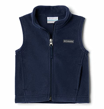 Columbia Kids Steens Mountain Fleece Vest (little Kid/Big Kid) - color: Collegiate Navy, size: Medium