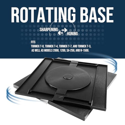 RB-180 Rotating Base for Tormek T-8, T-7, T-4, T-3, S2000, S1200 - Effortless 180° Swivel, Seamless Sharpening & Honing, Perfect Compatibility, Low-Profile Design, No Extra Adapters Needed