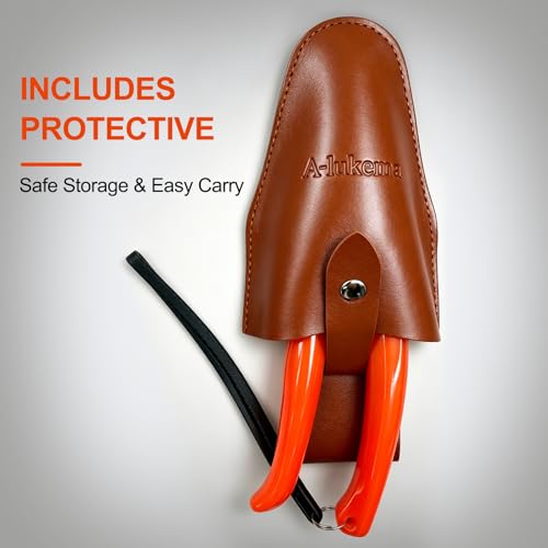 Goat Hoof Trimmers, Sheep Hoof Trimmers, High Carbon Steel Shears & Sheath