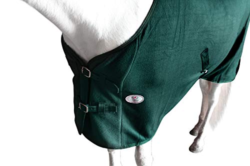 Derby Originals Classic Fleece Cooler All Season Sheet & Blanket Liner - color: Hunter Green, size: 72"