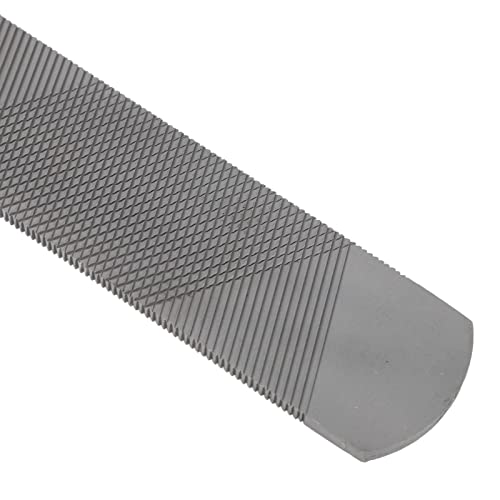 8 Inch Farrier Rasp File with Rubber Handle, Mini Horseshoe File Carbon Steel Farrier File Tool for Horses, Pig Hoof File, Goat Rasp,